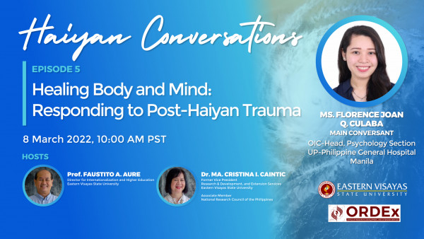 Haiyan Conversations Episode 05: Healing Body and Mind: Responding to Post-Haiyan Trauma
